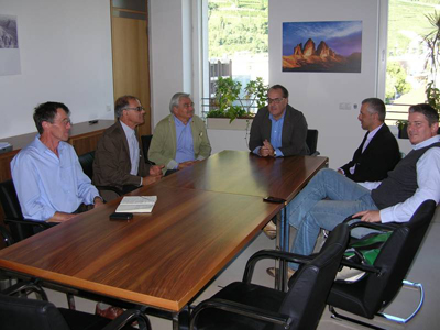 07.10.2013 Neuer Vorstand trifft Landesrat Pichler Rolle