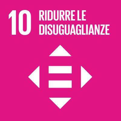 Obiettivo 10: RIDURRE le DISUGUALIANZE
